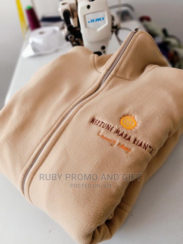 Super Warm Branded Fleece Jacket - thumbnail 2
