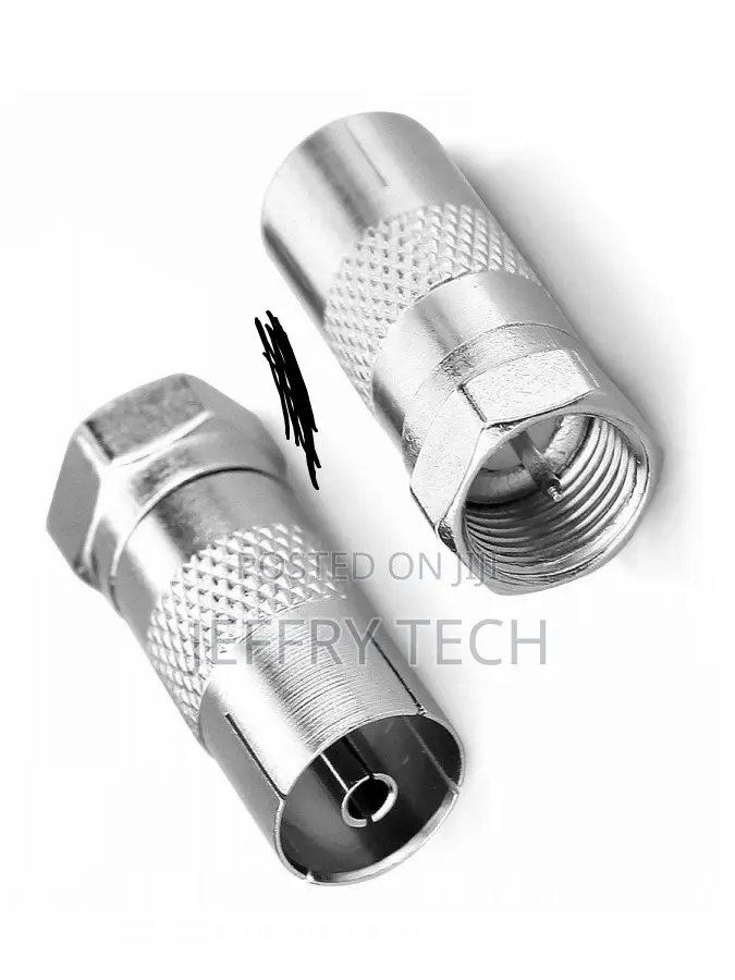 TV Antenna Cable Adapter - F-Type (Male) to PAL (Female)