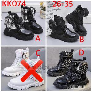 Kids Designer Leather Boots - thumbnail 2