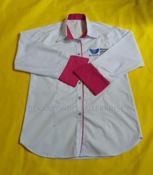White Professional Branded Women's Corporate Shirts