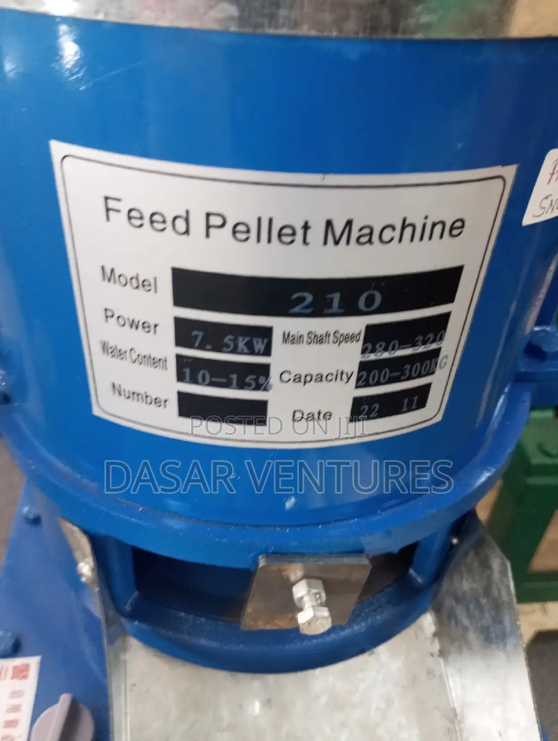 Pelletizer Machine 300kgs Per Hr