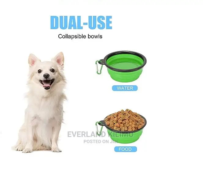 Collapsible Dog Cat Feeding Bowl
