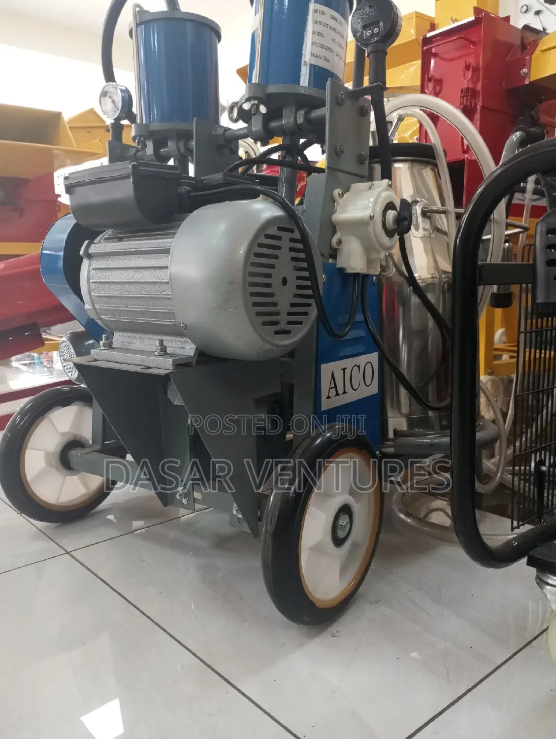 Double Cow Milking Machine Aico