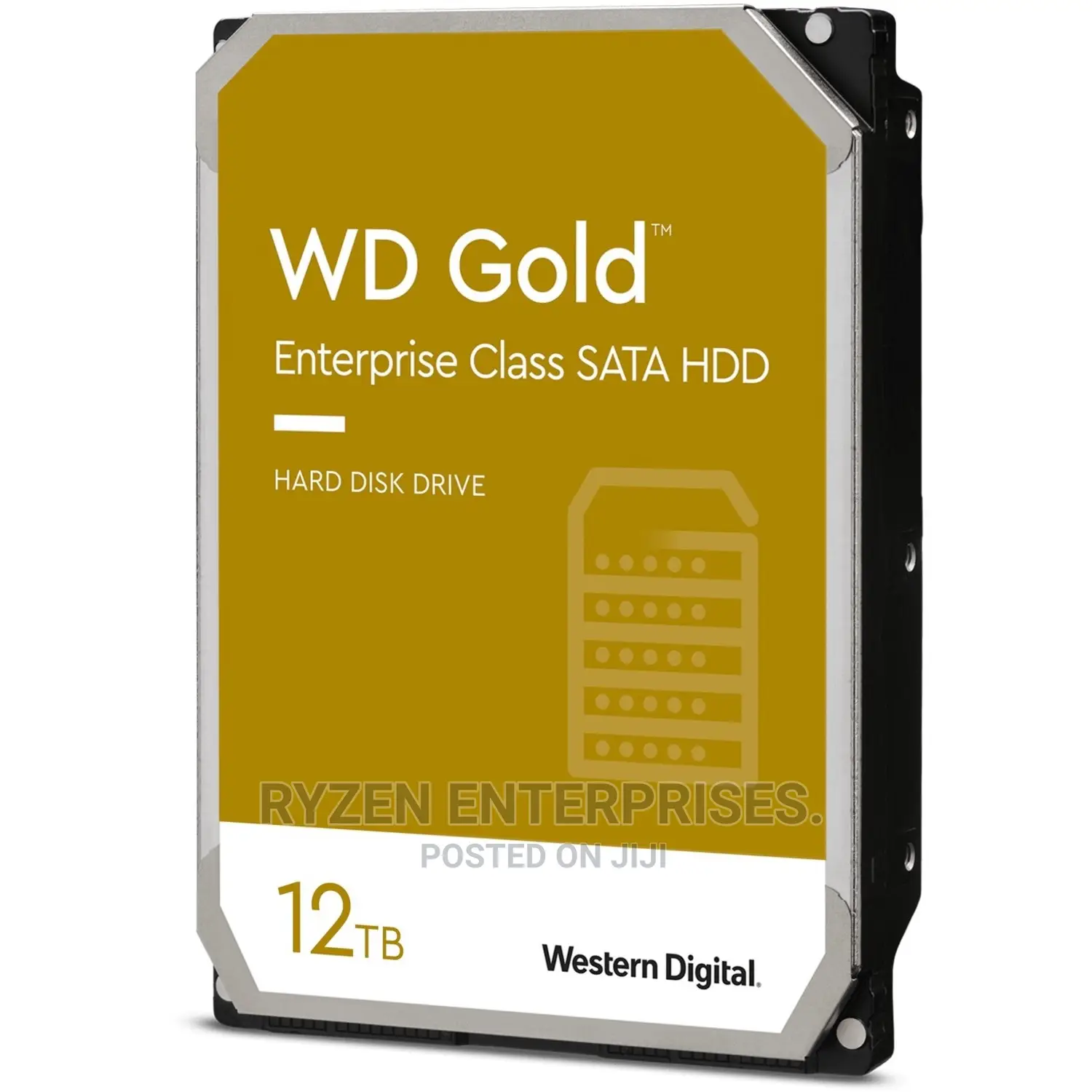 WD Gold Enterprise Class Hard Drive 12TB, 256MB, 7200rpm -