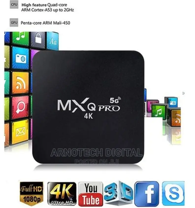 MXQ Pro Tv Box 4gb + 64gb Android 10.1 Smart Tvbox
