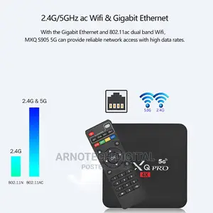 MXQ Pro Tv Box 4gb + 64gb Android 10.1 Smart Tvbox