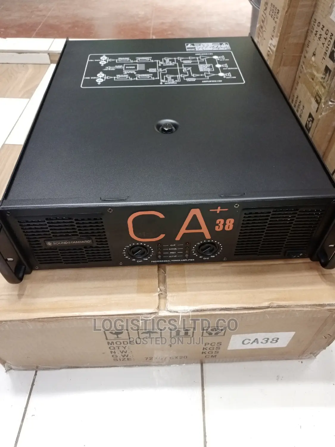 Original Power Amplifier Soundstandard Ca38+