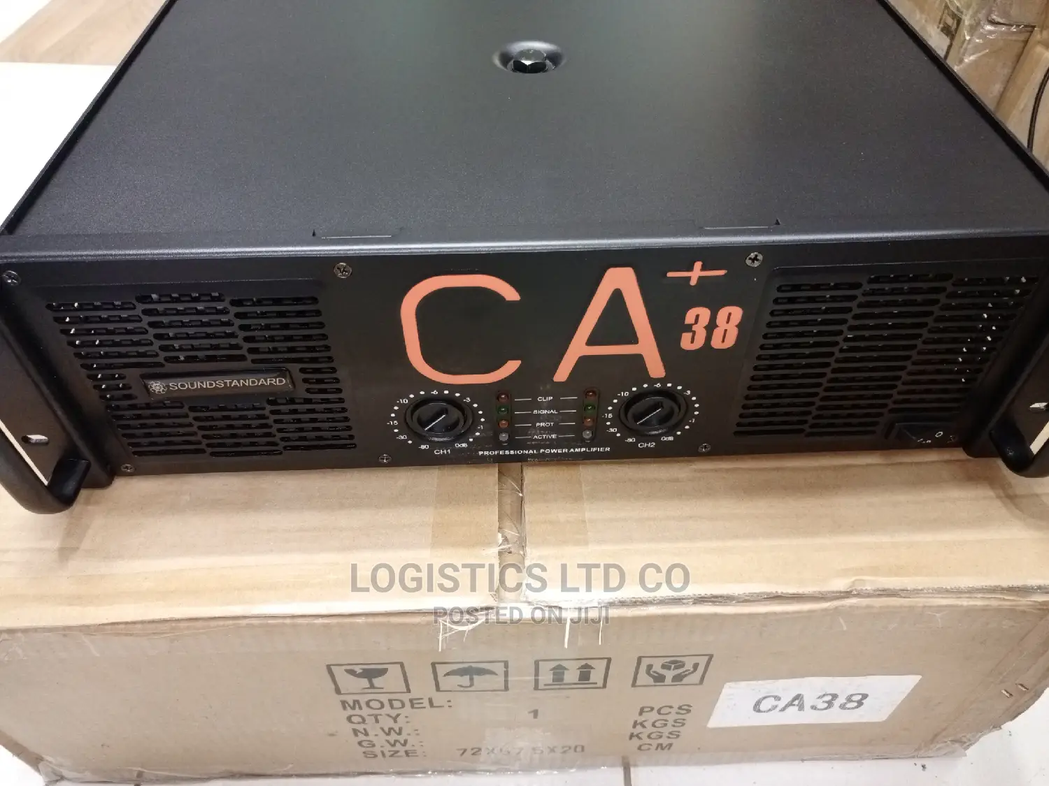 Original Power Amplifier Soundstandard Ca38+