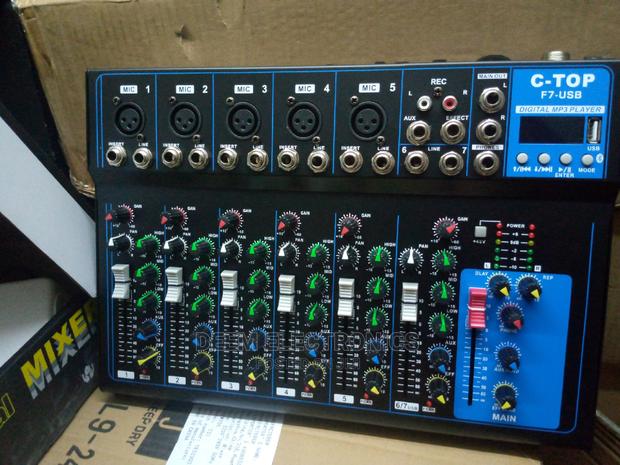 Plain Mixer Digital F7-Usb With Bluetooth 7channel