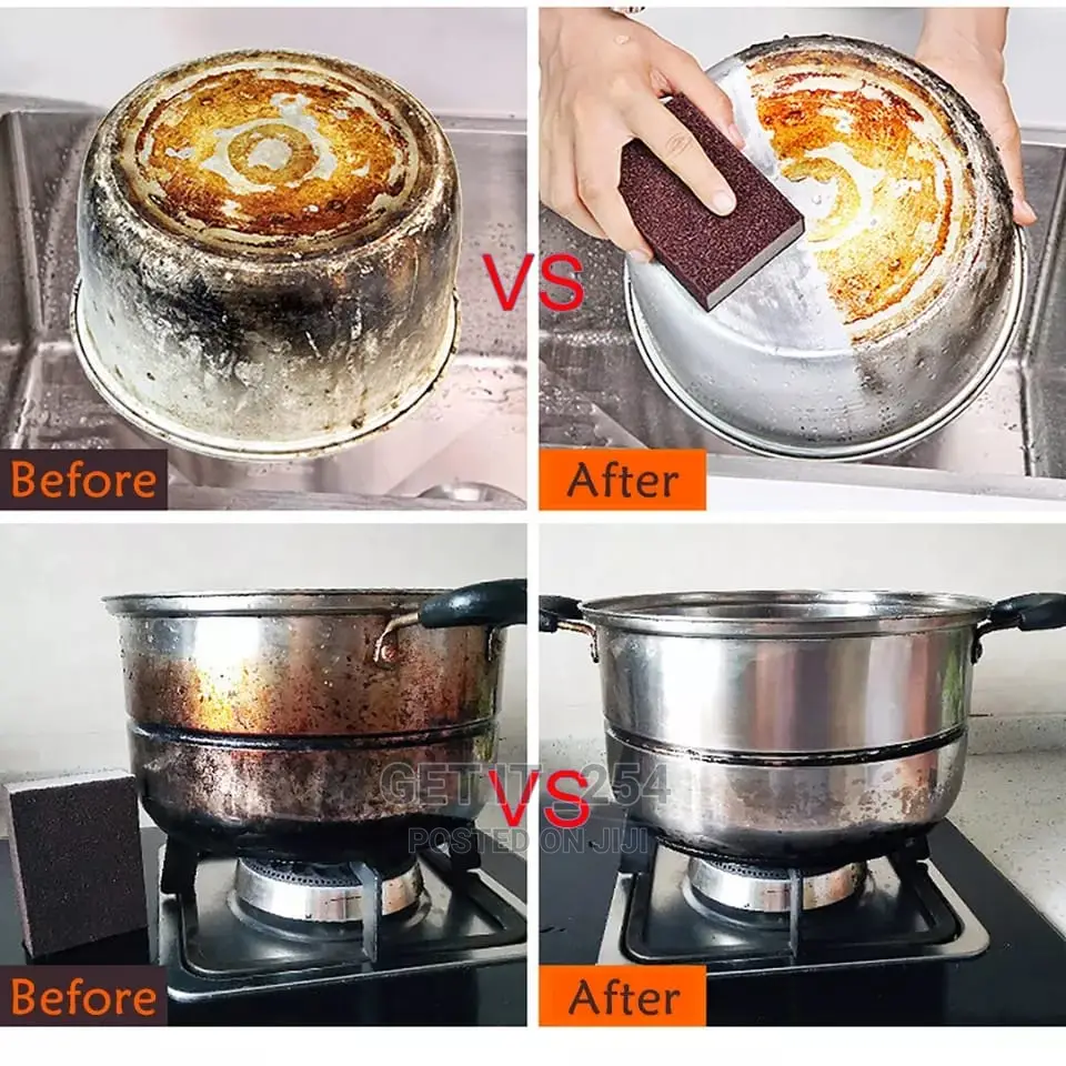 *Magic Kitchen Sponge Brush Melamine Sponge