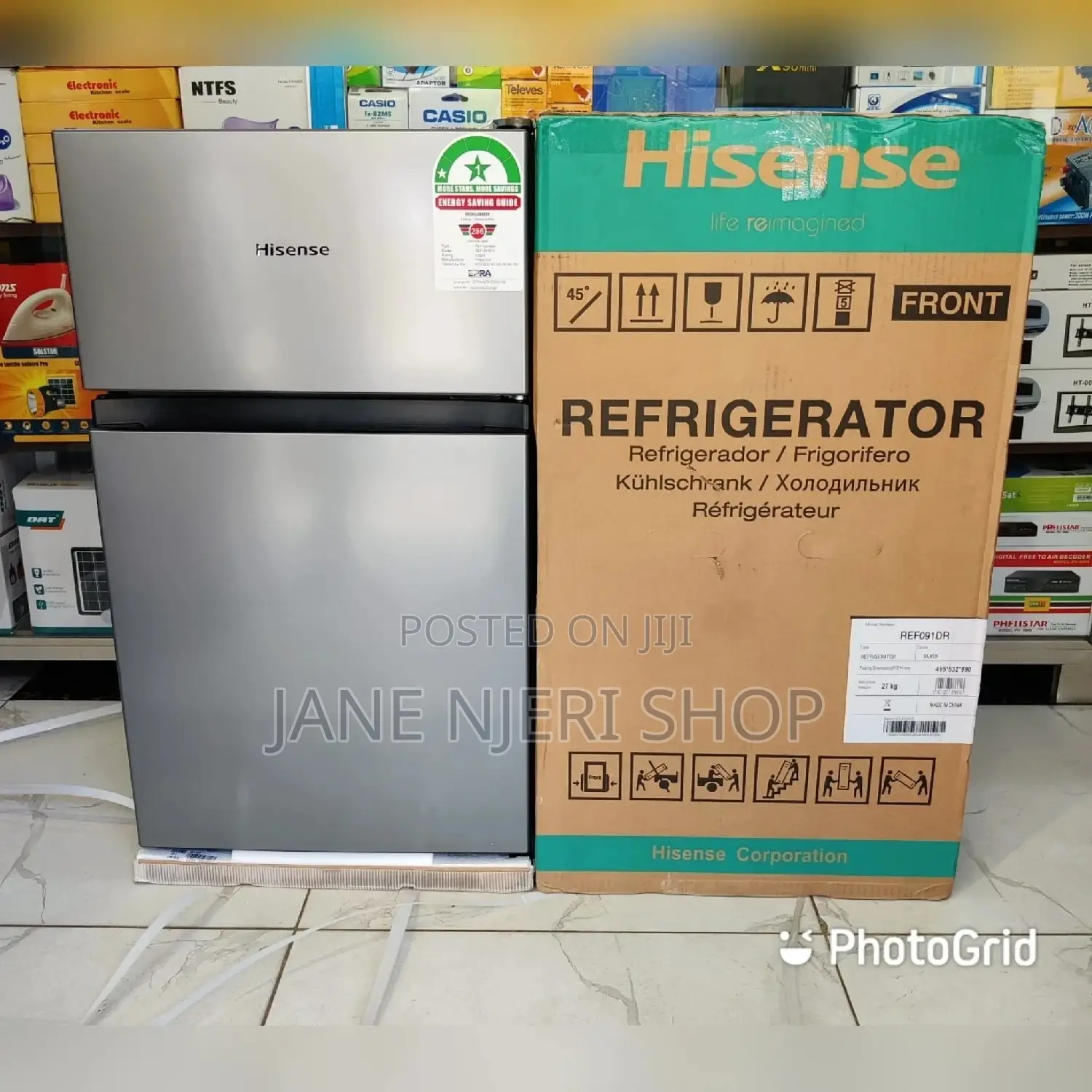 Hisense 91 Liter Double Door