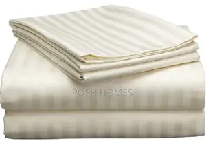 Luxury Cotton Stripped Bedsheets
