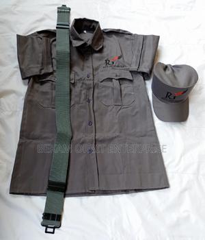 Cotton Twill Security Shirt, Cap Belt Package - main view