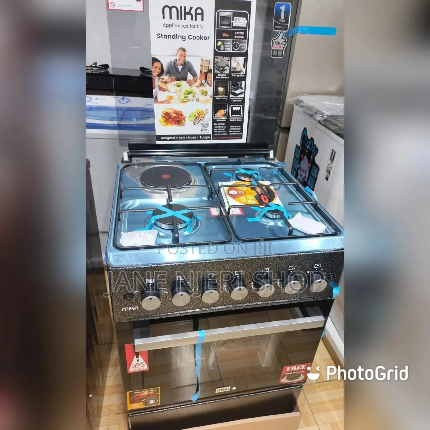 Mika 60 by 60 Standing Cooker