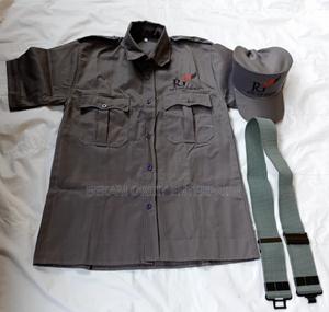 Versatile Unisex Security Uniform Package ( Shirt+Cap+Belt) - main view