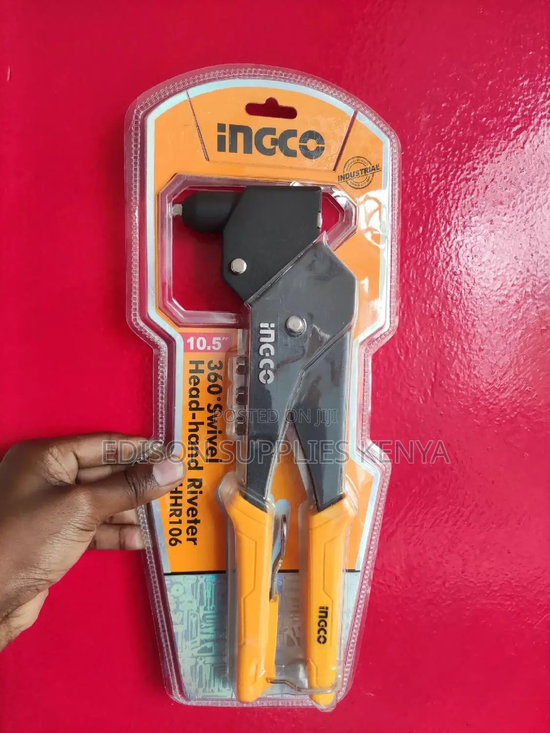 Hand Riveter Ingco Swivel Head Hand Riveter 10.5"