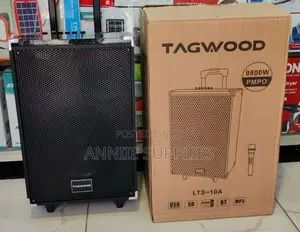 Powered Speaker Tagwood 10'' 8800w With Usb/Bluetooth