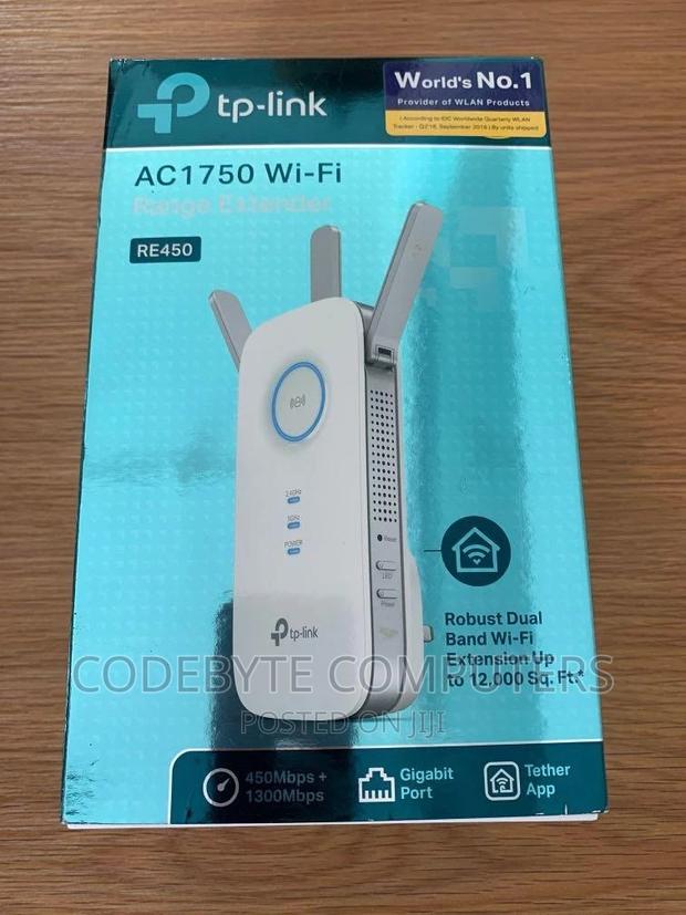 Re450 Wifi Extender Ac1750 Tplink Range Extender - main view