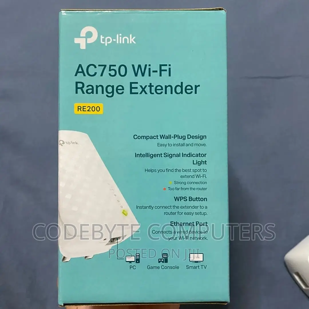 Tp-Link AC750 Mesh Wireless N Wall Plugged Range Extender -