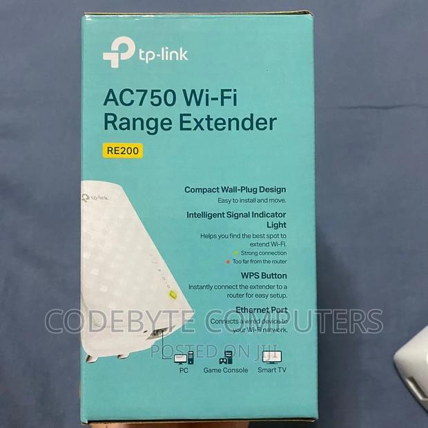 Tp-Link AC750 Mesh Wireless N Wall Plugged Range Extender - - main view