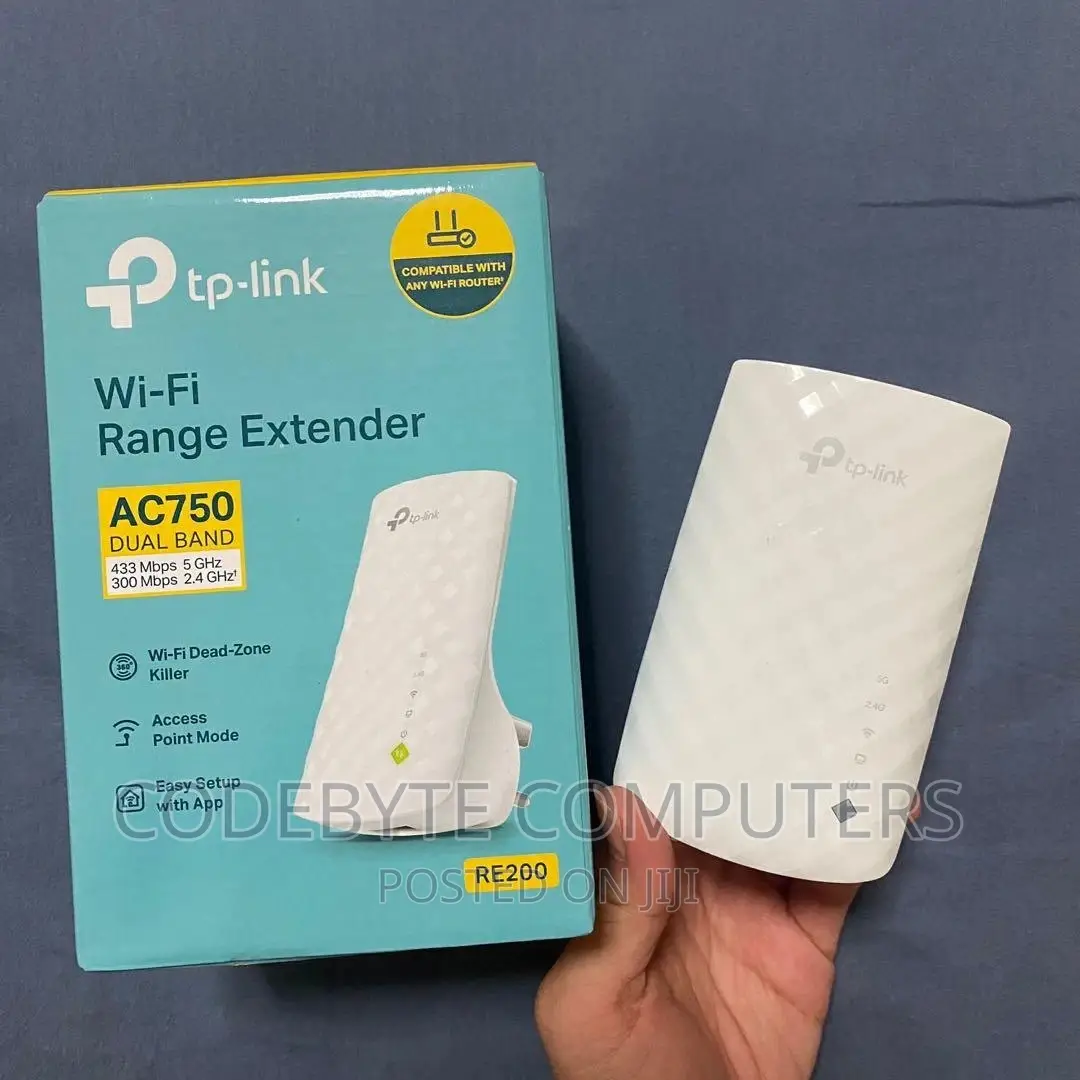Tp-Link Ac750 Mesh Wireless Range Extender - Re200