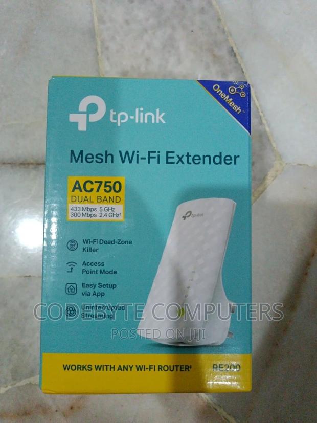 Tp-Link Ac750 Mesh Range Extender Re200 - main view