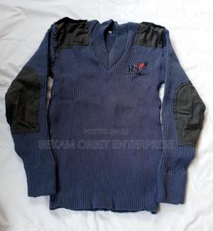Warm Branded Security Guard Gray Sweater - main view