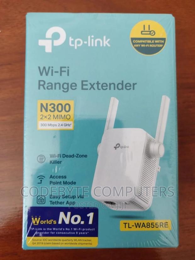 Tp-Link 300mbps Wireless Range Extender – TL-WA855RE - main view