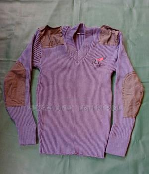 Branded Durable Security Uniform Gray Sweater - main view