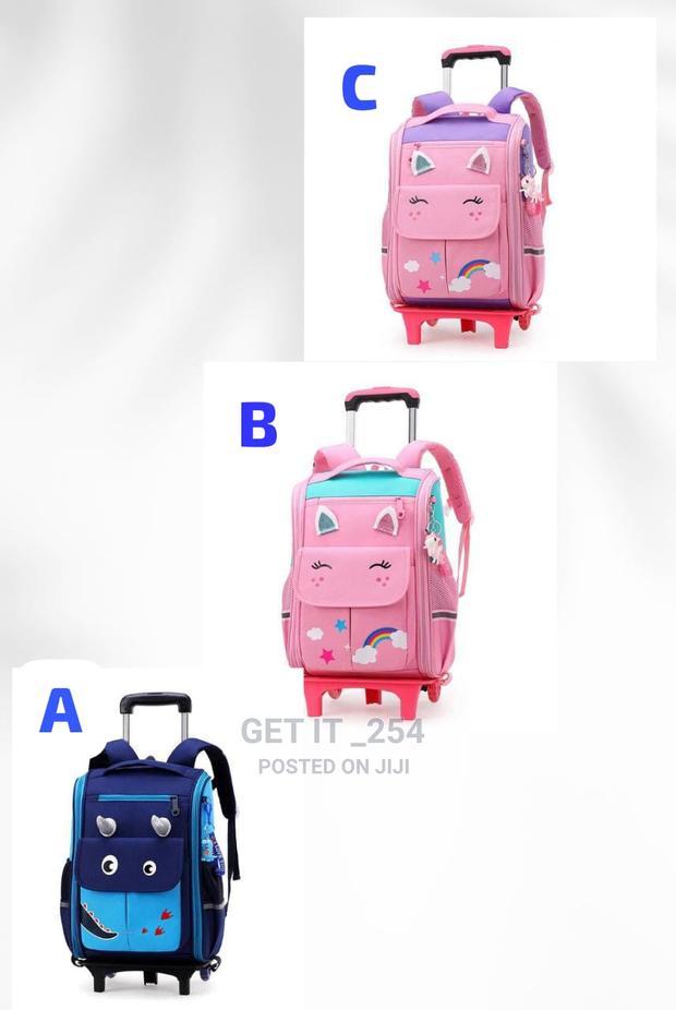 Rolling Trolley School Bag - thumbnail 3