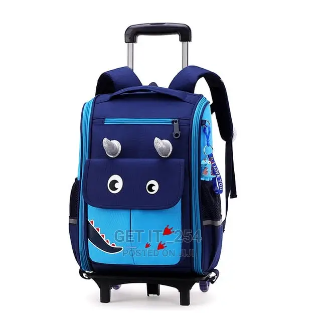 Rolling Trolley School Bag