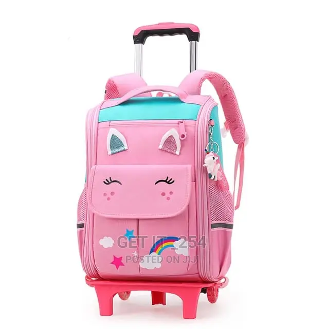 Rolling Trolley School Bag