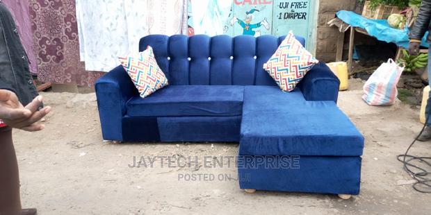 Four Seater L-Shaped Sofa - thumbnail 2
