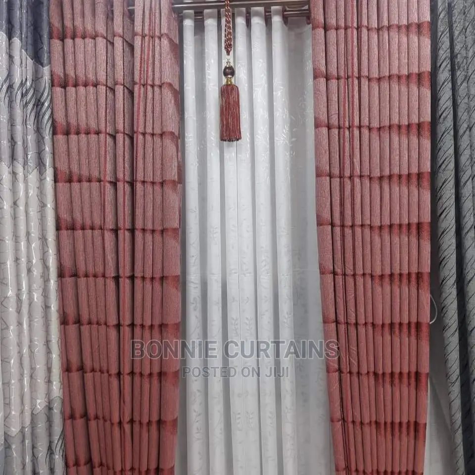 Heavy Curtains and Their Matching Sheers for Sale