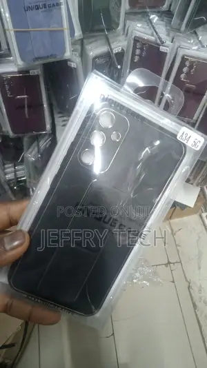 Leather Wallet Wristband Case for Samsung Galaxy A34