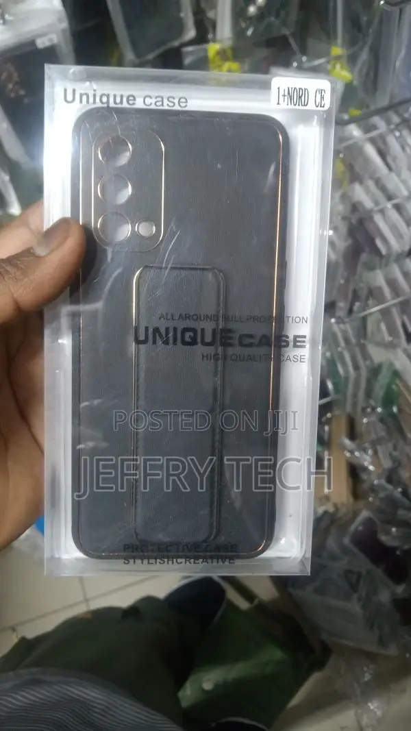 One Plus Nord Ce Leather Case With Wrist Strap