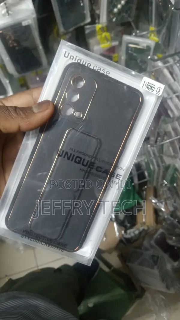 One Plus Nord Ce Leather Case With Wrist Strap