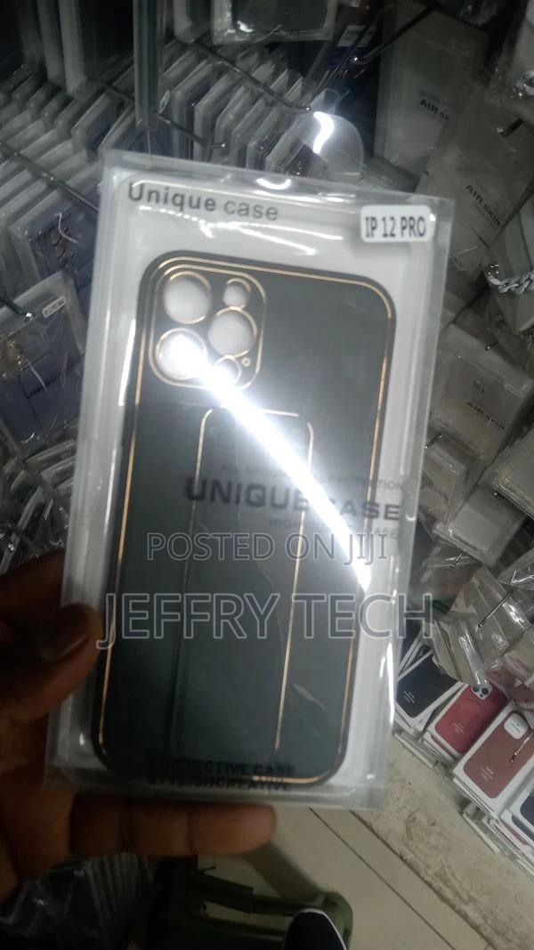 Leather Wrist Strap Phone Case for Apple iPhone 12 Pro - main view