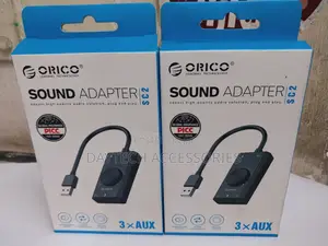 Orico Sc2-Bk External Usb Sound Card Usb Audio Adapter