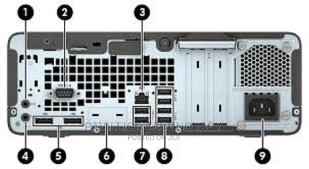 Desktop Computer HP ProDesk 600 G3 8GB Intel Core I5 HDD 500GB - thumbnail 3