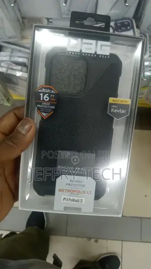UAG Metropolis Magsafe Kevlar Black Case iPhone 14 Pro Max
