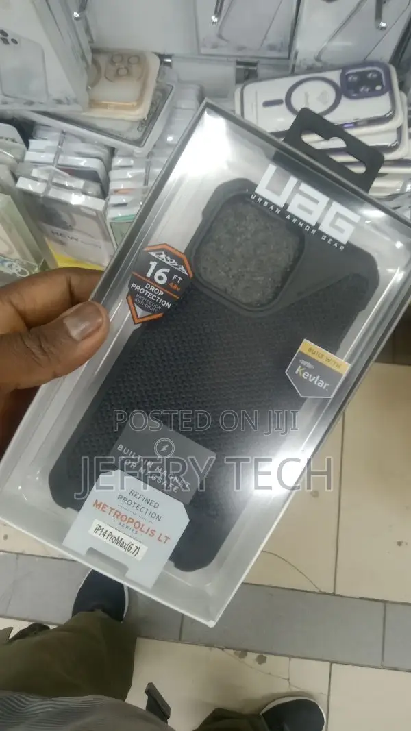 UAG Metropolis Magsafe Kevlar Black Case iPhone 14 Pro Max