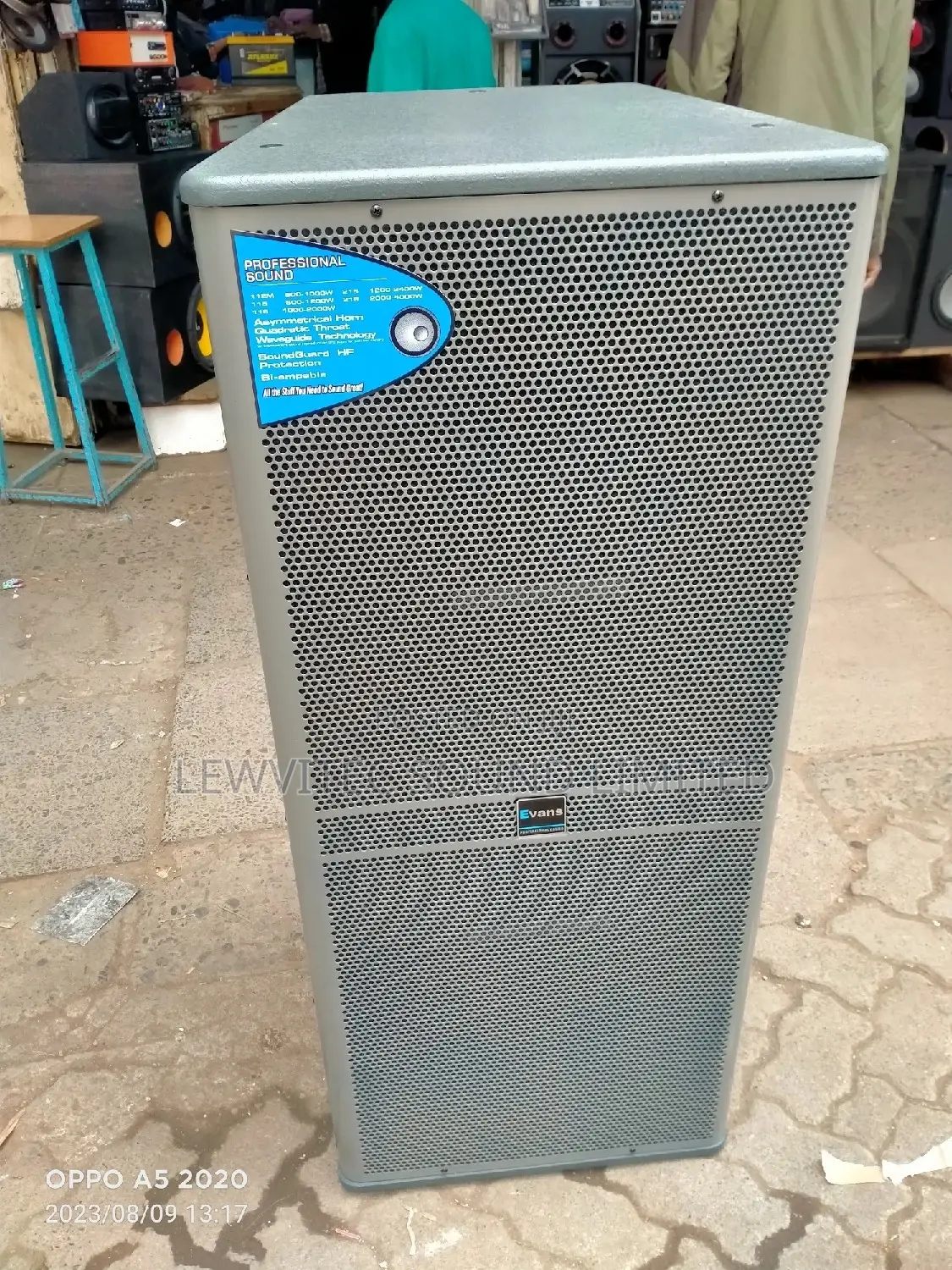 Evans Grey Full Range Speaker