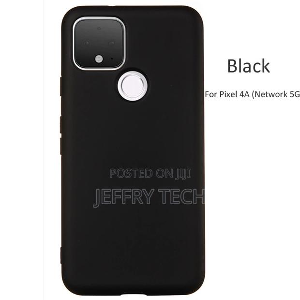 Anti-Knock Soft Black TPU Case for Google Pixel 4a - main view