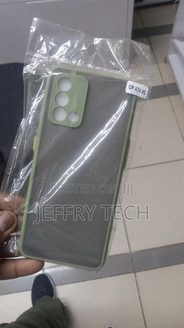 Square Smoke Case for OPPO A74 5G Mobile Back Cover - thumbnail 2
