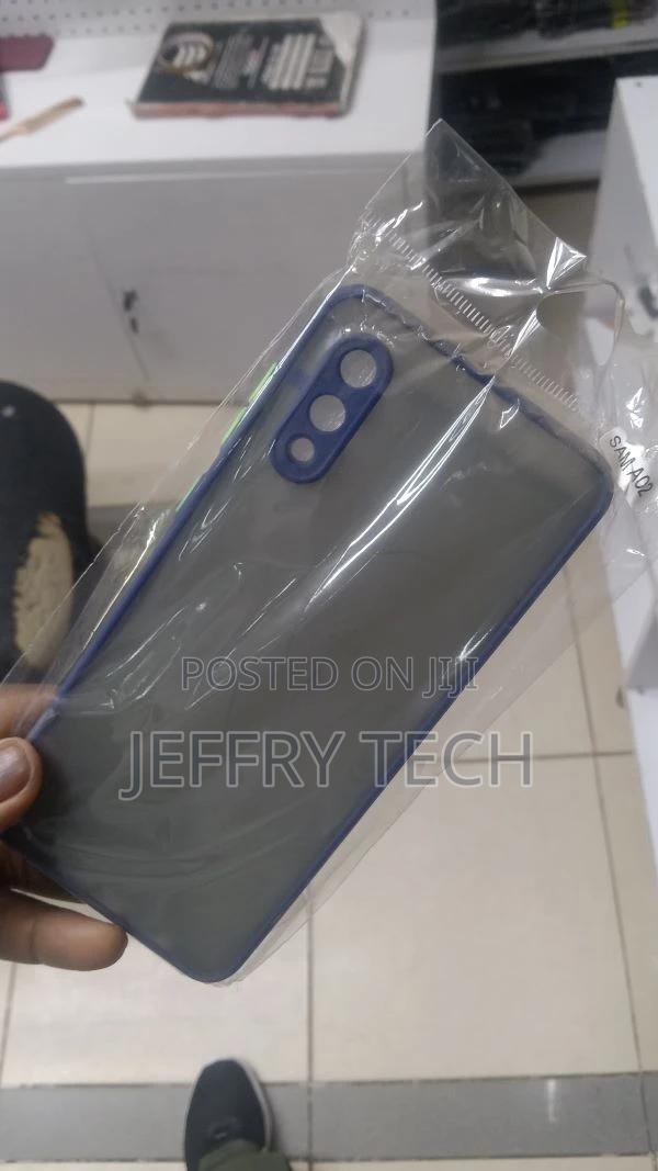 Back Cover for This Samsung A02 Smoke Casevelvet Feel Hard B