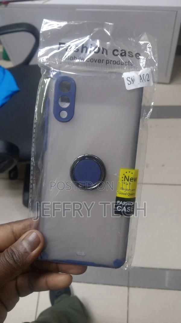 Samsung Galaxy A02 Phone Case, Ring Holder Kickstand Magneti - thumbnail 2