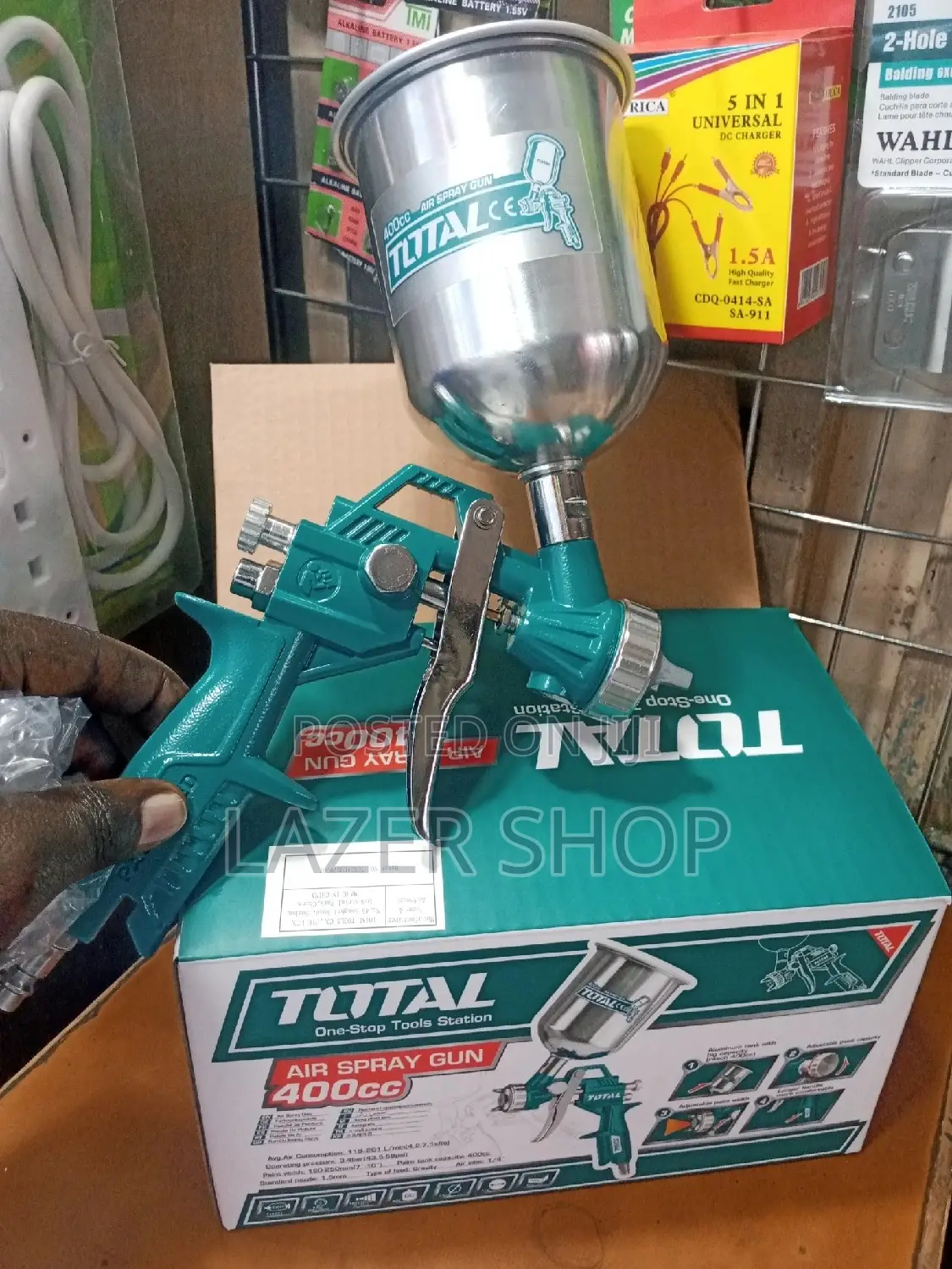 Total Air Spray Gun,400cc