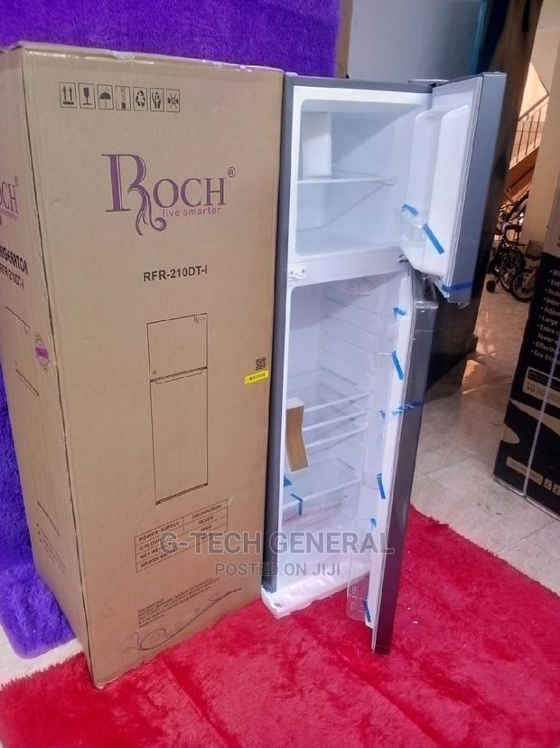 Roch Double Door Fridge Rfr-210dt-i 170l - main view