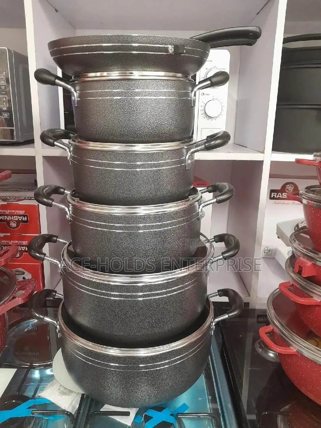 TC 14pcs Heavy Non-Stick Cooking Pot Sufuria